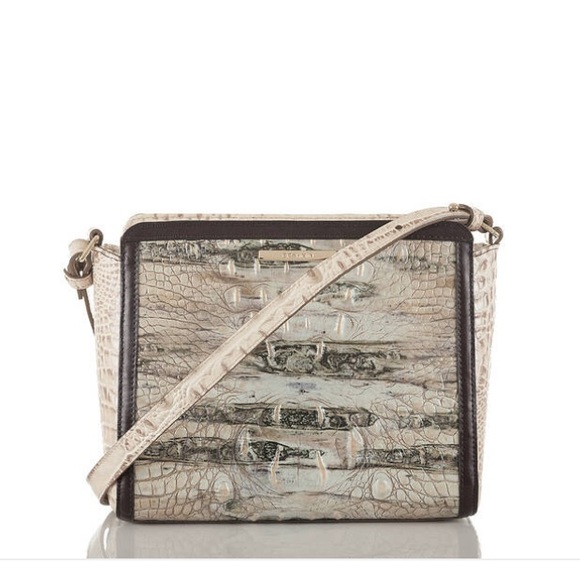 Brahmin Bags Brahmin Carrie Crossbody Bag In Sandalwood Coddington Poshmark